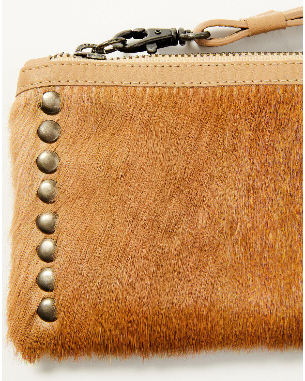 Image #3 - Idyllwind Women's Upland Drive Hair-On Wallet Wristlet, Natural, hi-res