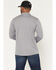 Image #4 - Carhartt Men's Force Sun Defender&trade; Lightweight Solid Quarter Zip Pullover, Steel, hi-res