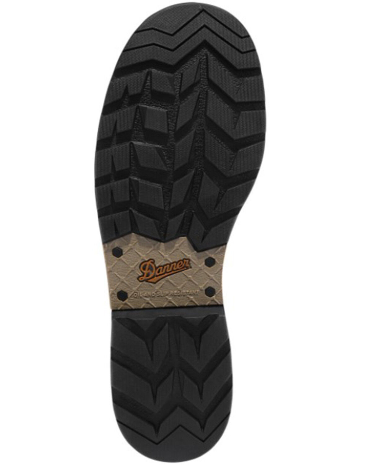 Image #5 - Danner Men's Steel Yard Lacer Work Boots - Steel Toe, Brown, hi-res