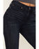 Image #2 - Shyanne Women's Embroidered Dark Wash High Rise Stretch Flare Jeans, , hi-res