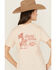 Image #1 - Wrangler X Lainey Wilson Women's Everybody Wants to Be a Cowboy Short Sleeve Graphic Tee, Pink, hi-res