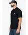 Image #5 - Carhartt Men's Contractors Pocket Short Sleeve Work Polo Shirt, Black, hi-res