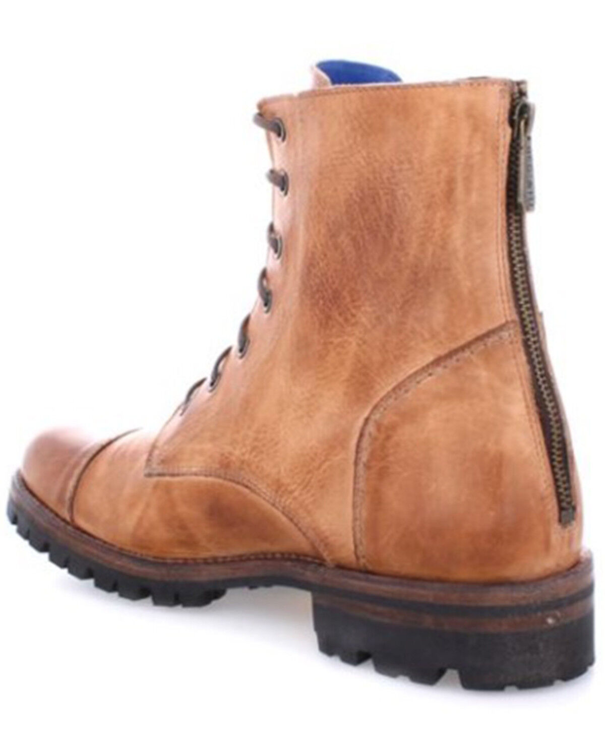 Image #3 - Bed Stu Men's Protege Trek Western Casual Boots - Round Toe, Tan, hi-res