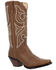 Image #1 - Durango Women's Crush Western Boots - Snip Toe, Brown, hi-res