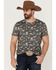 Image #1 - Dale Brisby Men's All-Over Desert Print T-Shirt , Black, hi-res
