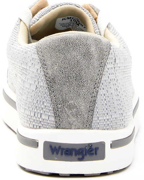 Image #5 - Wrangler Footwear Men's Classic Gray Shoes, Grey, hi-res