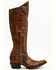 Image #3 - Idyllwind Women's Straight Up Orix Goat Studded Leather Tall Western Boots - Snip Toe, Brown, hi-res