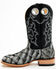 Image #3 - Cody James Men's Exotic Pirarucu Western Boots - Broad Square Toe, Grey, hi-res