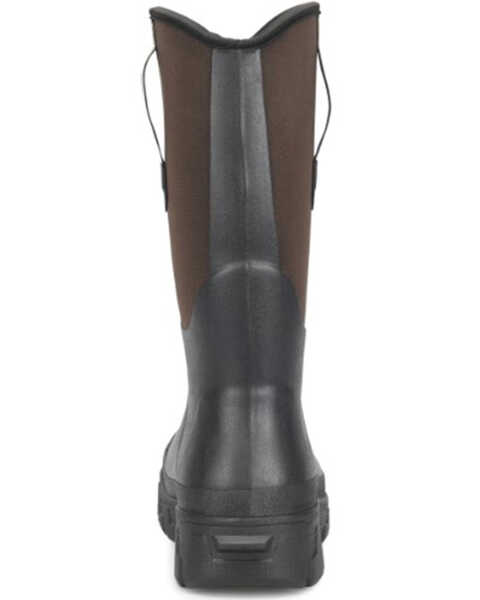 Image #4 - Double H Men's Albin 13" Rubber Work Boots - Composite Toe, Black, hi-res