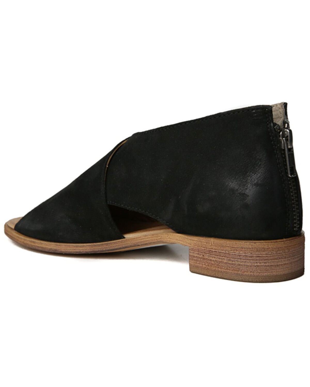 Image #3 - Band of the Free Women's Venice Western Casual Shoes - Open Toe, Black, hi-res