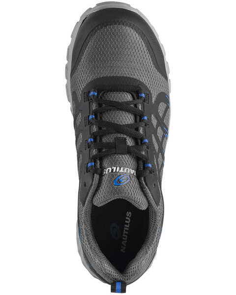 Image #6 - Nautilus Men's Stratus Slip-Resisting Work Shoes - Composite Toe, Grey, hi-res