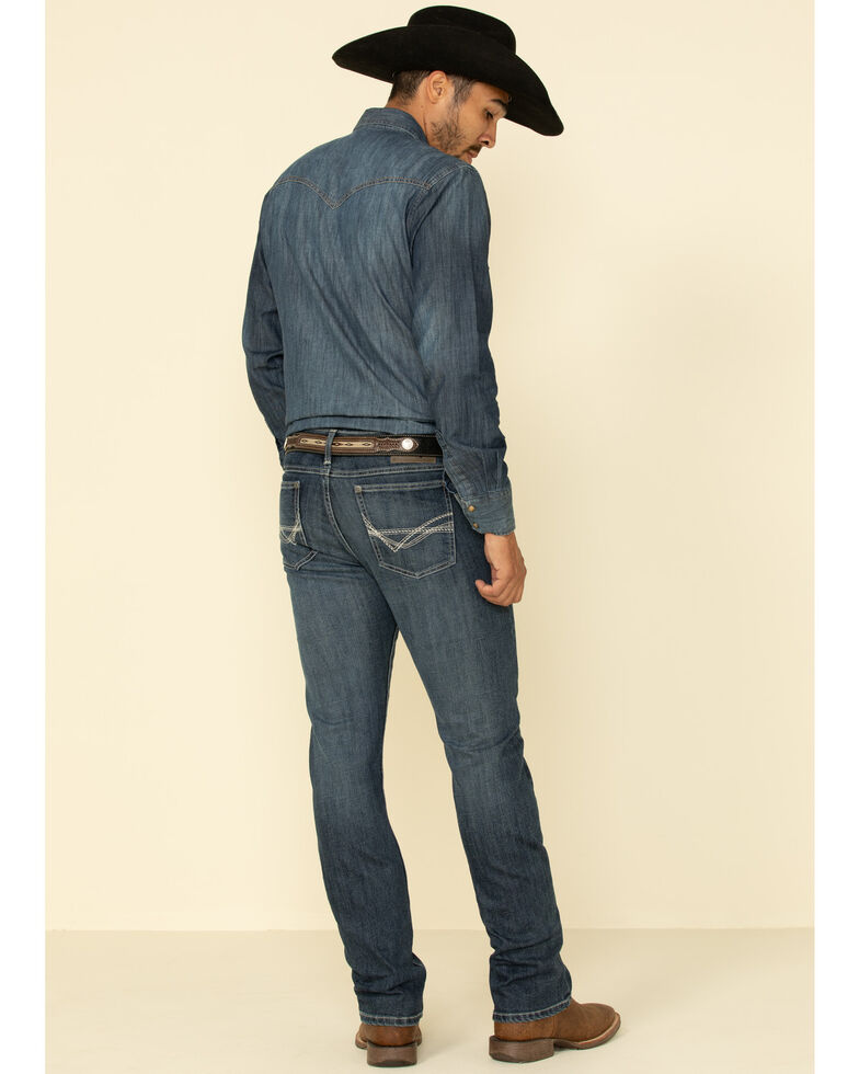 Wrangler 20X Men's No. 42 Tyler Stretch Vintage Bootcut Jeans , Blue, hi-res
