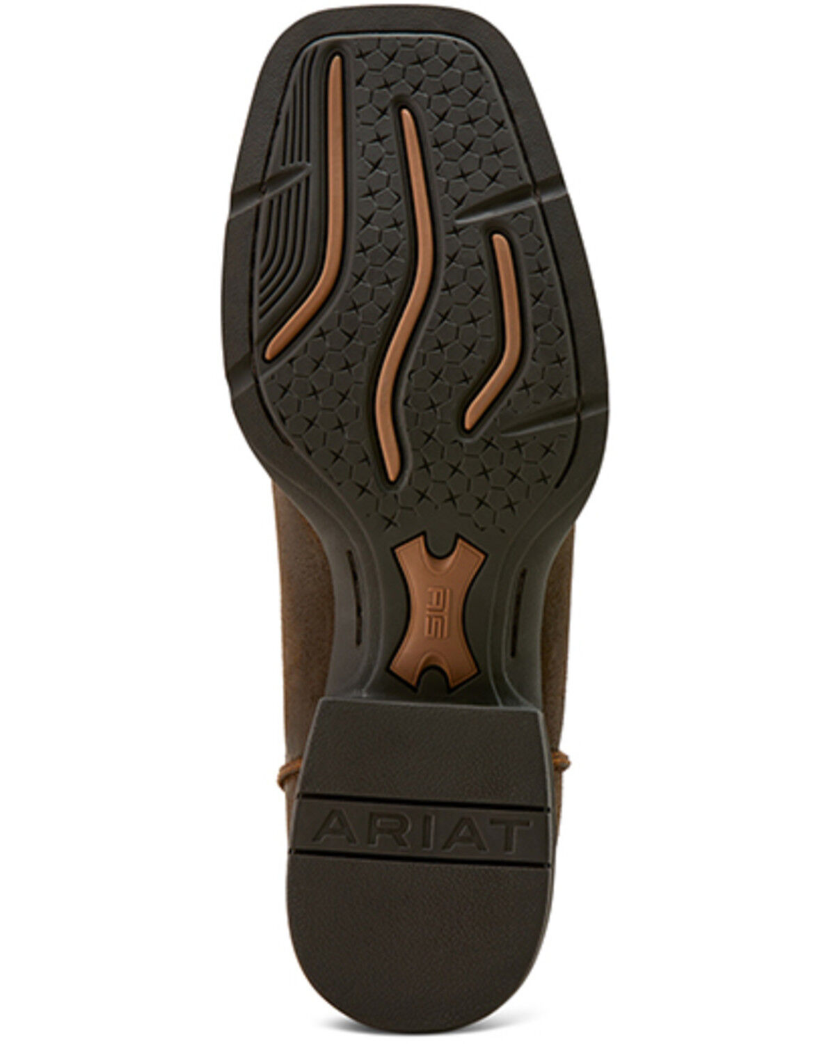 Image #5 - Ariat Men's Sport Rambler Western Boots - Broad Square Toe, Brown, hi-res