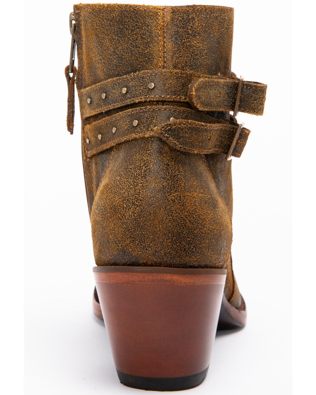 Image #5 - Shyanne Women's Collins Tan Booties - Medium Toe, , hi-res