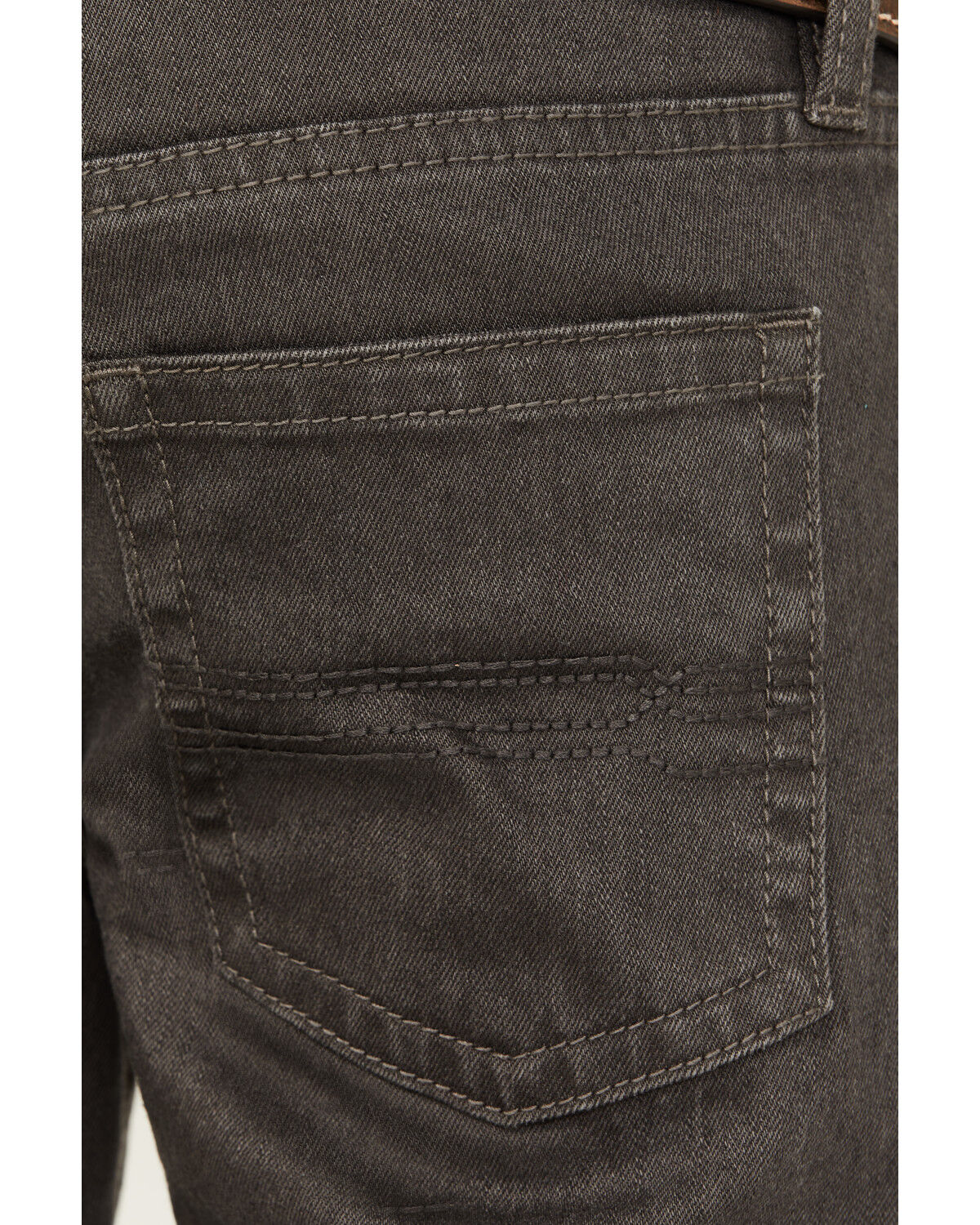 Image #4 - Cody James Boys' Appaloosa Slim Straight Stretch Jeans, Charcoal, hi-res