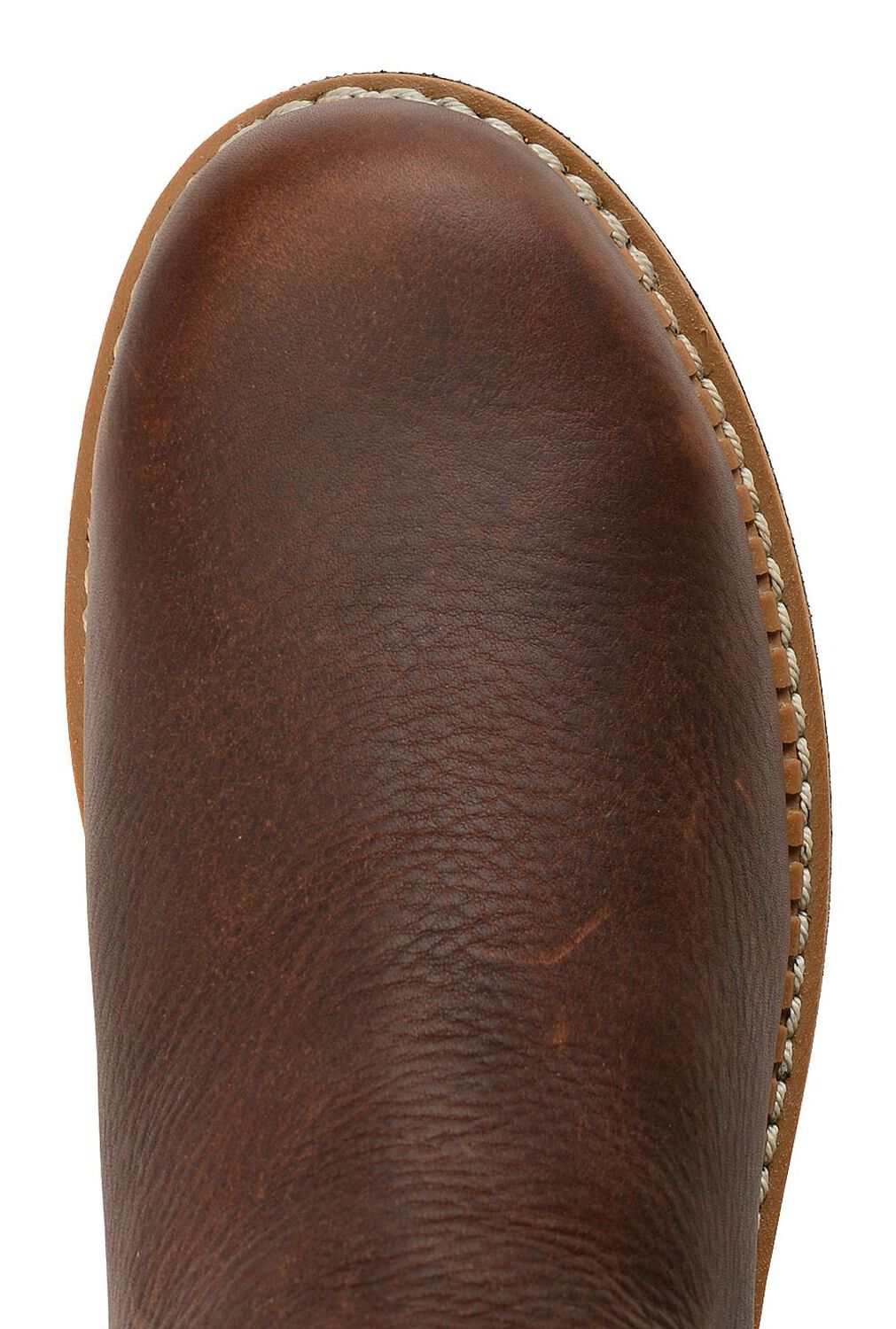 Image #6 - Georgia Boot Men's Romeo Waterproof Slip-On Work Shoes - Steel Toe, Brown, hi-res