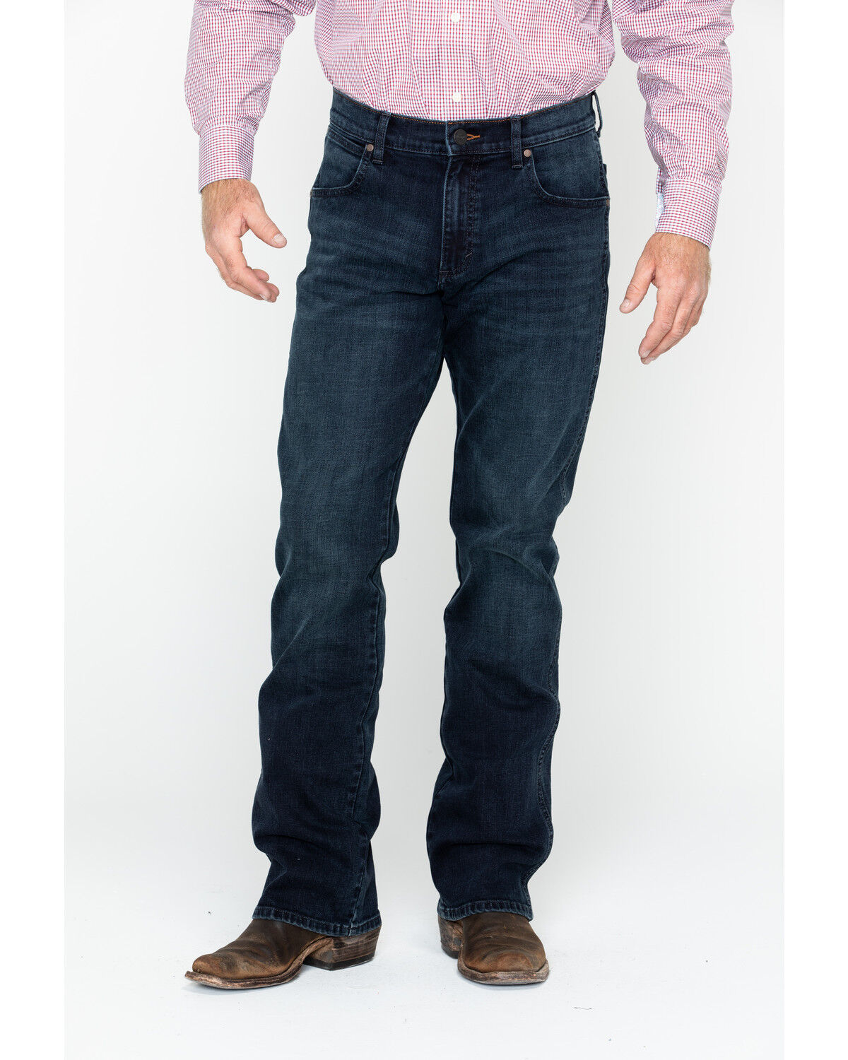 wrangler stretch bootcut jeans