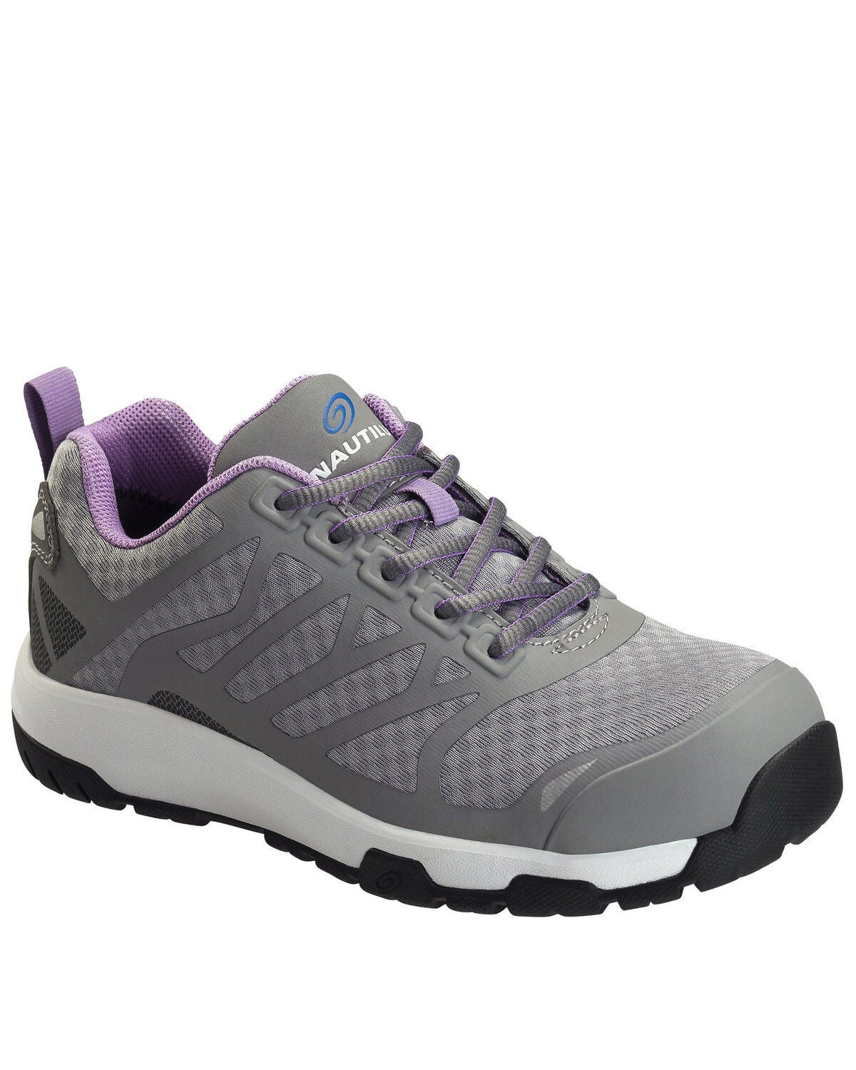 Nautilus Women's Velocity Work Shoes - Composite Toe, Grey, hi-res