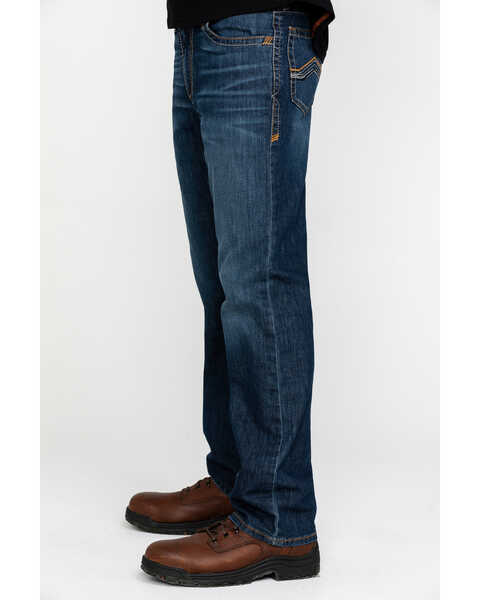 Image #3 - Ariat Men's FR M4 Jett Duralight Low Stretch Boot Work Jeans , Indigo, hi-res