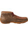 Image #2 - Twisted X Women's Diamond Embroidered Chukka Driving Mocs, Brown, hi-res