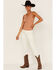 Image #2 - Cleo + Wolf Women's Ribbed Henley Tank Top, Beige/khaki, hi-res
