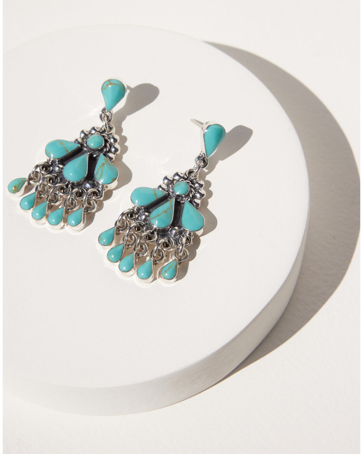 Image #3 - Paige Wallace Women's Tears Dangle Earrings, Silver, hi-res