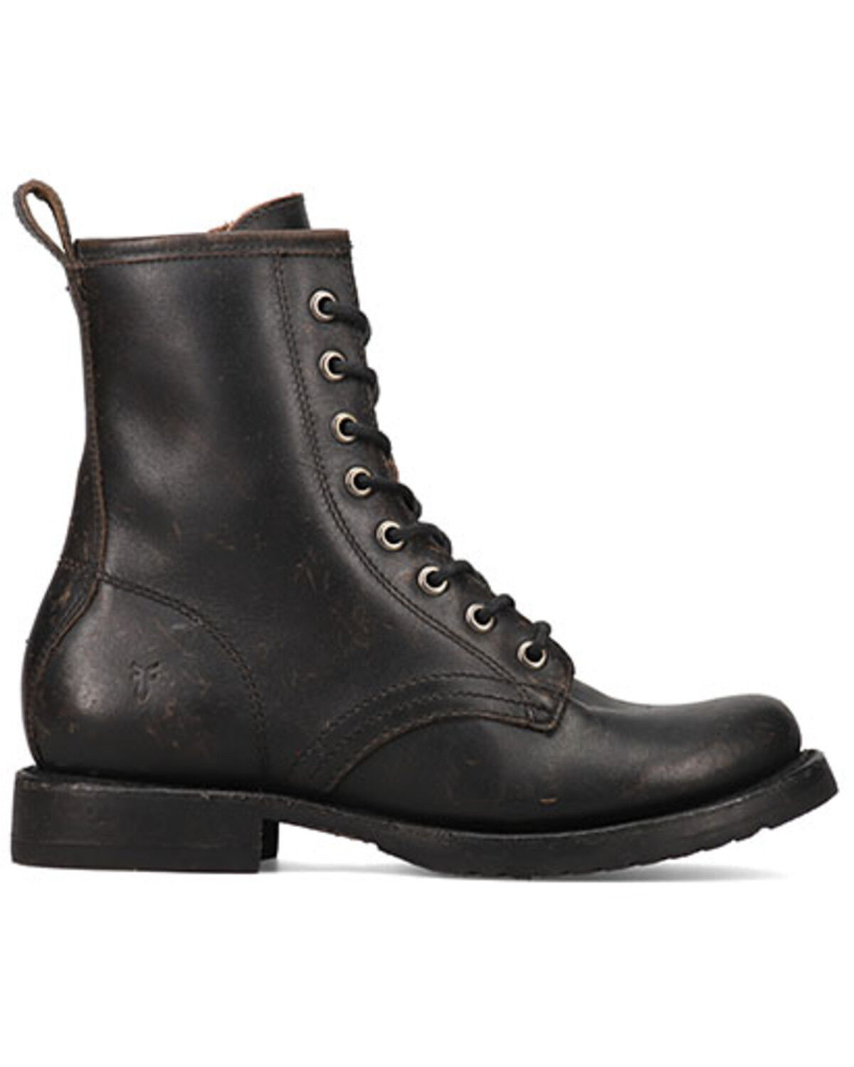 Image #2 - Frye Women's Veronica Flex Combat Boots - Round Toe, Black, hi-res