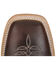 Image #6 - Justin Men's Burchett Western Boots - Square Toe, Chocolate, hi-res