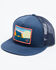 Image #1 - Lazy J Ranch Men's Navy Sky Logo Patch Mesh-Back Ball Cap , Navy, hi-res