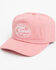 Image #1 - Kimes Ranch Women's Boot Barn Exclusive Alden Ball Cap, Pink, hi-res