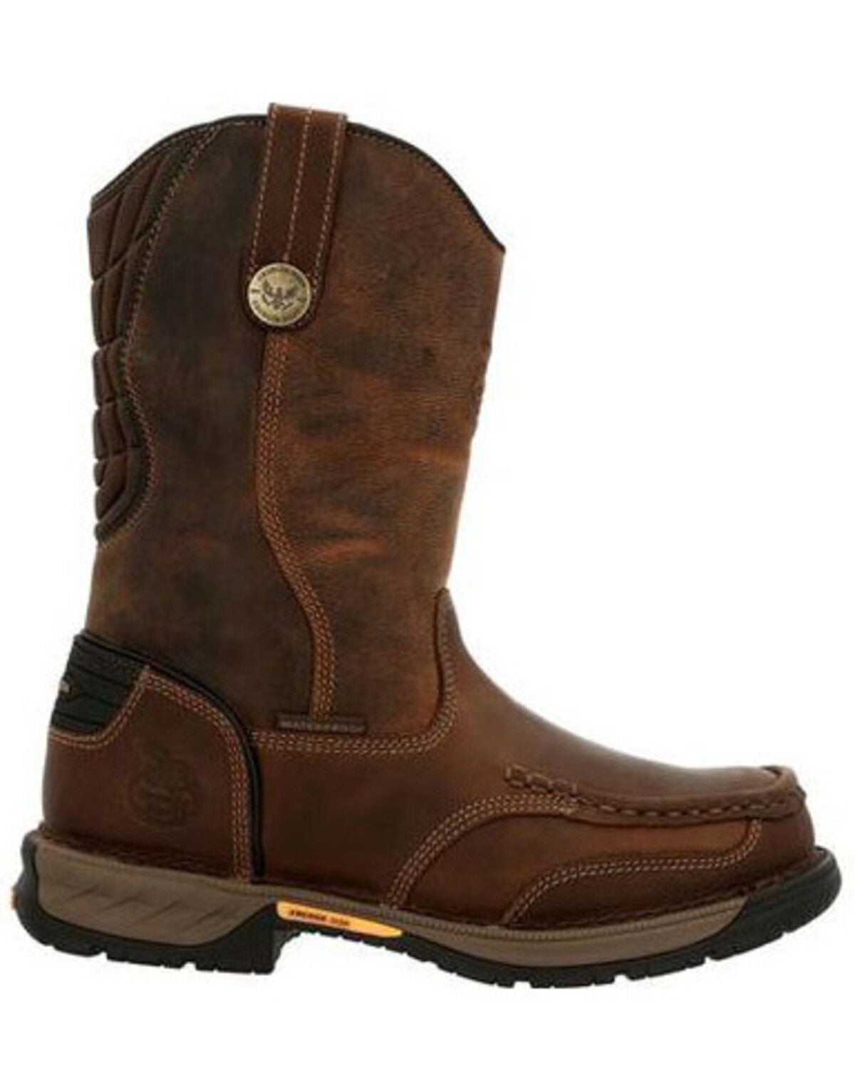 Image #2 - Georgia Boot Men's Athens 360 Waterproof Western Work Boots - Steel Toe, , hi-res
