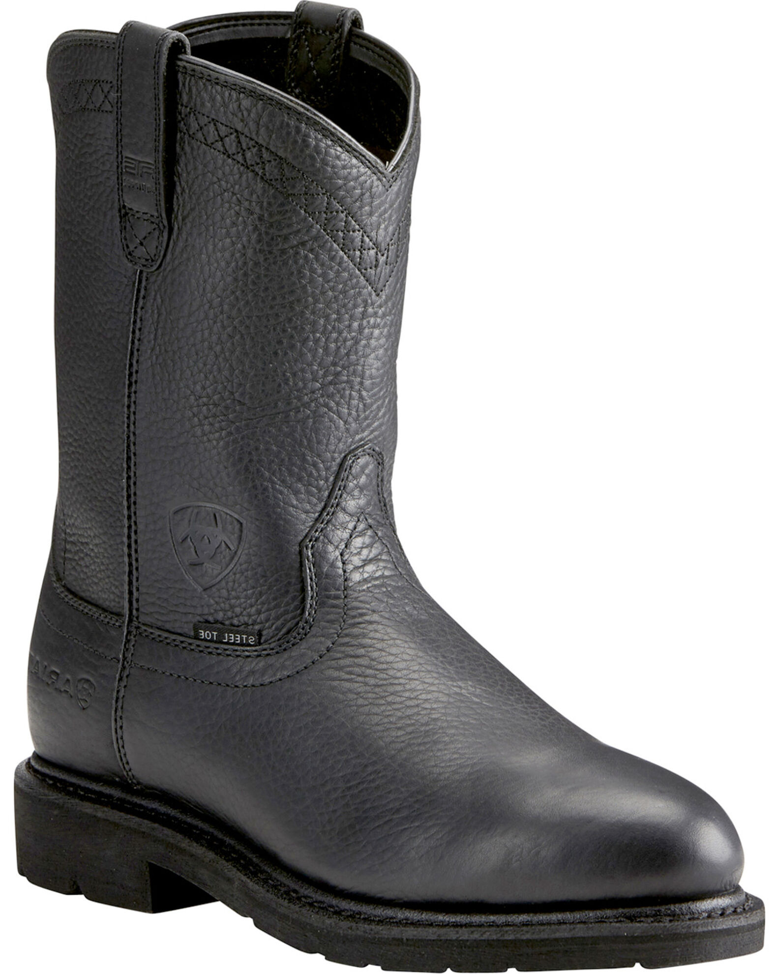 Ariat Sierra Men s Black Work Boots Steel Toe Country Outfitter