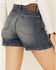 Lee Women's Dungaree Shorts, Blue, hi-res