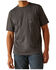 Image #2 - Ariat Men's Born Rebar Workman Short Sleeve Graphic T-Shirt, Charcoal, hi-res