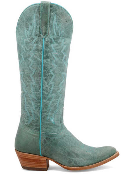 Image #2 - Black Star Women's Sierra Tall Western Boots - Pointed Toe , Blue, hi-res