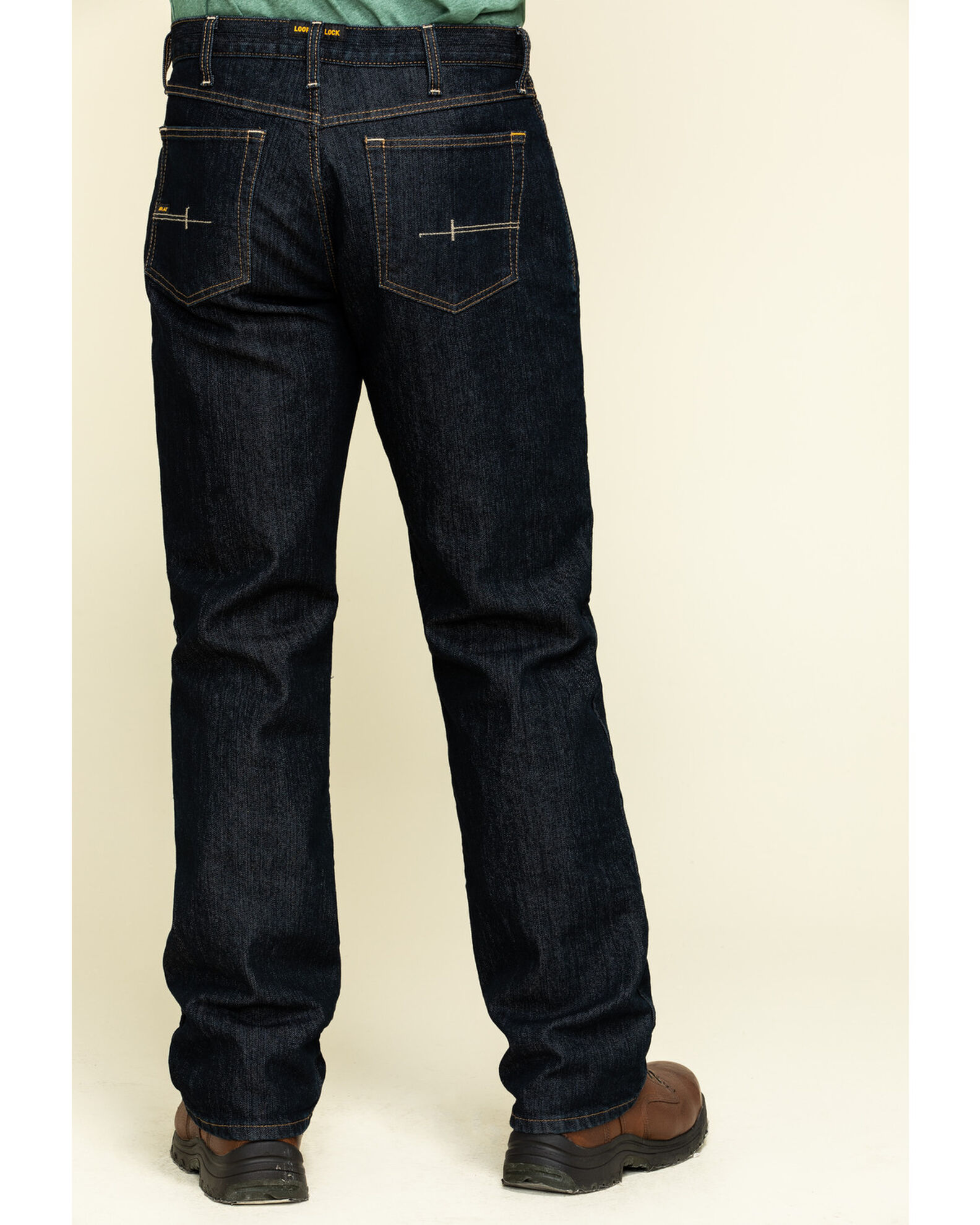Flannel lined work jeans sales