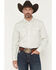 Image #1 - Cody James Men's Rocky Range Paisley Print Long Sleeve Snap Western Shirt - Tall, Cream, hi-res