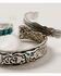 Shyanne Women's Wild Soul Longhorn Cuff Bracelet Set, Silver, hi-res