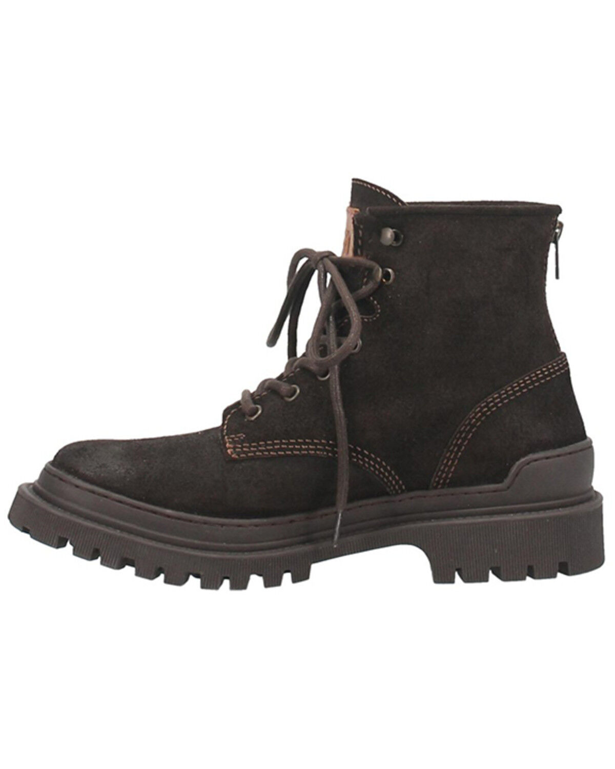 Image #3 - Dingo Men's High Country Lace-Up Hiking Boot - Round Toe, Brown, hi-res