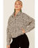 Image #1 - Wishlist Women's Leopard Print Jacket, Taupe, hi-res