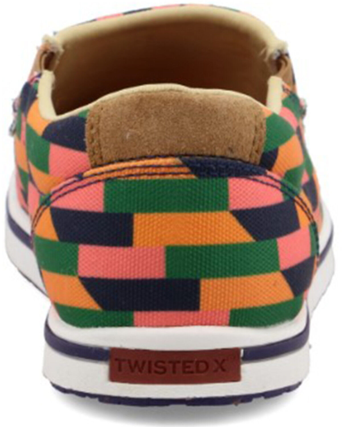 Image #4 - Twisted X Women's Slip-On Kicks - Moc Toe, Multi, hi-res