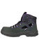 Image #3 - Hoss Women's 6" Lacy Waterproof Work Boots - Composite Toe, Black, hi-res