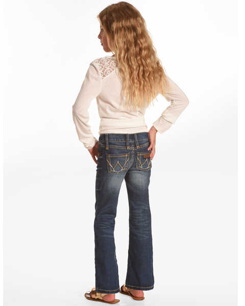 Wrangler Girls' Multi Stitch Bootcut Slim Fit Jeans - Country Outfitter