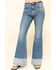 Lee Women's Canyon Fade Flare Jeans , Blue, hi-res