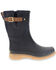 Image #2 - Western Chief Women's Heritage Mid Rain Boots - Round Toe, Black, hi-res