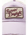 Image #2 - Idyllwind Women's Burnin' Daylight Distressed Mesh Back Ball Cap, Lavender, hi-res