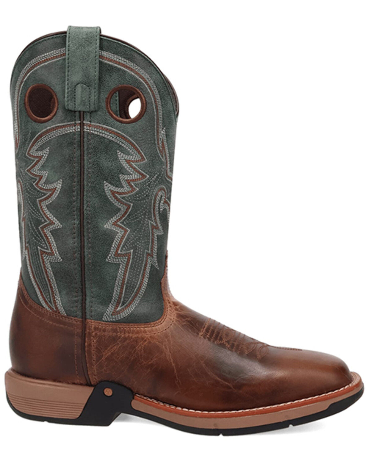 Image #2 - Laredo Men's Tri-Tech Alloy Performance Western Boots - Broad Square Toe, Tan, hi-res