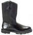 Image #2 - Rocky Men's Pull On Wellington Boots - Round Toe, Black, hi-res