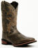Image #1 - Laredo Men's 11" Western Boots - Broad Square Toe, Grey, hi-res