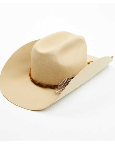 Idyllwind Women's Dakota Avenue Felt Cowboy Hat, Wheat, hi-res